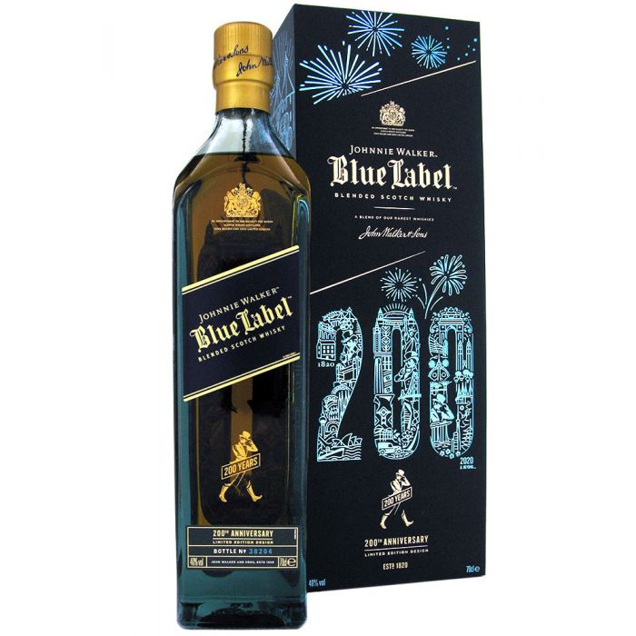 Johnnie Walker 200th Anniversary Blue Label 40% 70cl